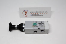 Load image into Gallery viewer, API A1MA132TT Manual Valve 1/8"", 3/2 Push/Pull - Watson Machinery Hydraulics Pneumatics