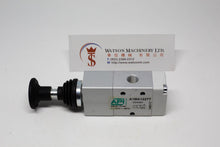 Load image into Gallery viewer, API A1MA132TT Manual Valve 1/8"", 3/2 Push/Pull - Watson Machinery Hydraulics Pneumatics