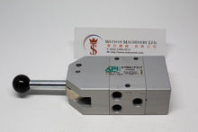 Load image into Gallery viewer, API A1MA171LT Manual Valve 1/8", 5/3, Automatic Spring Return - Watson Machinery Hydraulics Pneumatics