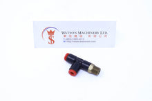 Load image into Gallery viewer, (CTD-4-01) Watson Pneumatic Fitting Run Tee 4mm to 1/8" Thread BSP (Made in Taiwan)
