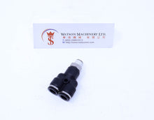 Load image into Gallery viewer, (CTX-8-01) Watson Pneumatic Fitting Branch Y 8mm to 1/8" Thread BSP (Made in Taiwan)