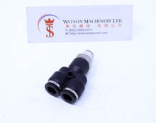 Load image into Gallery viewer, (CTX-8-01) Watson Pneumatic Fitting Branch Y 8mm to 1/8" Thread BSP (Made in Taiwan)