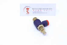 Load image into Gallery viewer, (CTF-8-02) Watson Pneumatic Fitting Flow Control 8mm to 1/4" (Made in Taiwan) - Watson Machinery Limited