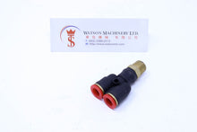 Load image into Gallery viewer, (CTX-8-02) Watson Pneumatic Fitting Branch Y 8mm to 1/4" Thread BSP (Made in Taiwan)