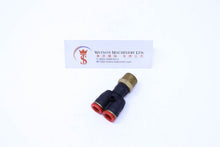 Load image into Gallery viewer, (CTX-8-02) Watson Pneumatic Fitting Branch Y 8mm to 1/4" Thread BSP (Made in Taiwan)