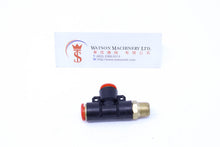 Load image into Gallery viewer, (CTD-8-02) Watson Pneumatic Fitting Run 8mm to 1/4" Thread BSP (Made in Taiwan) - Watson Machinery Limited