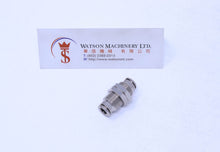 Load image into Gallery viewer, HB330006 6mm Bulkhead Connector Brass Push-In Fitting Bulkhead Connector