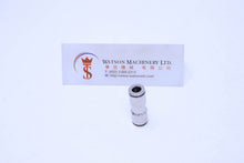 Load image into Gallery viewer, API R260006 (R260600)6mm Union Push-in Fitting (Nickel Plated Brass) (Made in Italy) - Watson Machinery Hydraulics Pneumatics