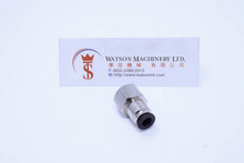 Load image into Gallery viewer, (CTCC-6-02) Watson Pneumatic Fitting Straight Connector Push-In Fitting 4mm to 1/4" Female Thread BSP (Made in Taiwan)
