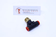Load image into Gallery viewer, (CTB-8-03) Watson Pneumatic Fitting Branch Tee 8mm to 3/8" Thread BSP (Made in Taiwan) - Watson Machinery Limited