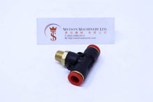 Load image into Gallery viewer, (CTB-10-02) Watson Pneumatic Fitting Branch Tee 10mm to 1/4" Thread BSP (Made in Taiwan) - Watson Machinery Limited