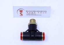 Load image into Gallery viewer, (CTB-12-03) Watson Pneumatic Fitting Branch Tee 12mm to 3/8" Thread BSP (Made in Taiwan) - Watson Machinery Limited