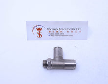 Load image into Gallery viewer, HB160614 6mm to 1/4" Central Tee Male Brass Push-In Fitting