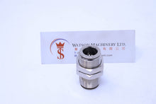 Load image into Gallery viewer, API R271212 Push-in Fitting (Nickel Plated Brass) (Made in Italy) - Watson Machinery Hydraulics Pneumatics