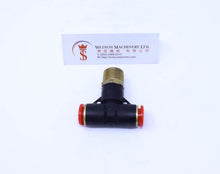Load image into Gallery viewer, (CTB-12-04) Watson Pneumatic Fitting Branch Tee 12mm to 1/2" Thread BSP (Made in Taiwan) - Watson Machinery Limited