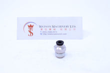 Load image into Gallery viewer, (CTC-4-02) Watson Pneumatic Fitting Straight Connector Push-In Fitting 4mm to 1/4" Female Thread BSP (Made in Taiwan)
