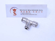 Load image into Gallery viewer, API R230006 (R230606) Push-in Fitting (Nickel Plated Brass) (Made in Italy) - Watson Machinery Hydraulics Pneumatics