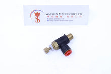 Load image into Gallery viewer, (CTF-4-01) Watson Pneumatic Fitting Flow Control 4mm to 1/8" (Made in Taiwan)