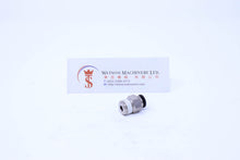 Load image into Gallery viewer, (CTC-6-02) Watson Pneumatic Fitting Straight Connector Push-In Fitting 6mm to 1/4" Thread BSP (Made in Taiwan) - Watson Machinery Limited