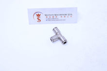 Load image into Gallery viewer, HB211000 10mm Union Branch Tee Brass Push-In Fitting Intermediate Tee - Watson Machinery Limited