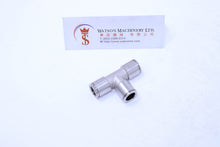 Load image into Gallery viewer, HB211000 10mm Union Branch Tee Brass Push-In Fitting Intermediate Tee - Watson Machinery Limited