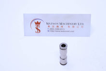 Load image into Gallery viewer, HB190505 5mm to 5mm Union Straight Brass Push-In Fitting Straight Connector