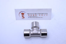 Load image into Gallery viewer, API A02338 Branch Tee 3/8" Pneumatic Fitting (Nickel Plated Brass) (Made in Italy) - Watson Machinery Hydraulics Pneumatics