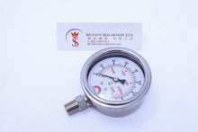 Load image into Gallery viewer, Watson Stainless Steel 160K Bottom Connection Pressure Gauge