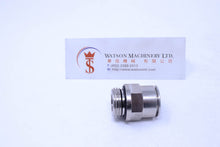 Load image into Gallery viewer, API R121412 1/2" to 14mm Push-in Fitting (Nickel Plated Brass) (Made in Italy) - Watson Machinery Hydraulics Pneumatics