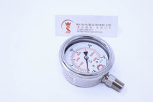 Load image into Gallery viewer, Watson Stainless Steel 400K Bottom Connection Pressure Gauge