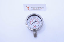 Load image into Gallery viewer, Watson Stainless Steel 60K Bottom Connection Pressure Gauge - Watson Machinery Limited