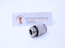 Load image into Gallery viewer, HB041412 14mm to 1/2" Straight Parallel Male Brass Push-In Fitting - Watson Machinery Limited