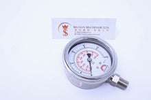Load image into Gallery viewer, Watson Stainless Steel 60K Bottom Connection Pressure Gauge - Watson Machinery Limited