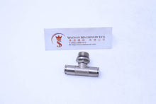 Load image into Gallery viewer, HB160838 8mm to 3/8" Central Tee Male Brass Push-In Fitting