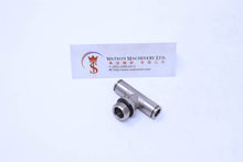 Load image into Gallery viewer, HB160838 8mm to 3/8" Central Tee Male Brass Push-In Fitting