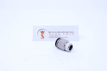 Load image into Gallery viewer, (CTC-12-03) Watson Pneumatic Fitting Straight Connector Push-In Fitting 12mm to 3/8" Thread BSP (Made in Taiwan)