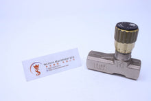Load image into Gallery viewer, Tognella 1251/5-01-12 210 bar 1 way Needle Valve Flow Control - Watson Machinery Limited