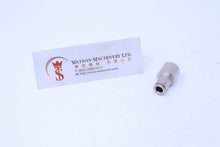 Load image into Gallery viewer, HB070614 6mm to 1/4" Straight Female Brass Push-In Fitting