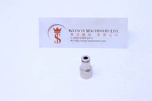 Load image into Gallery viewer, API R130418 1/8" Female to 4mm Push-in Fitting (Nickel Plated Brass) (Made in Italy) - Watson Machinery Hydraulics Pneumatics