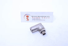 Load image into Gallery viewer, HB101214 12mm to 1/4" Swivel Elbow Brass Push-In Fitting - Watson Machinery Limited