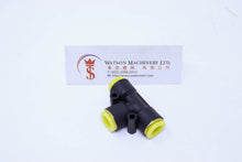 Load image into Gallery viewer, (CTE-3/8) Watson Pneumatic Fitting Union Branch Tee 3/8" BSP (Made in Taiwan)