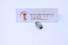 Load image into Gallery viewer, HB040618 6mm to 1/8" Straight Parallel Male Brass Push-In Fitting - Watson Machinery Limited