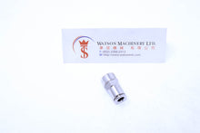 Load image into Gallery viewer, API R130618 1/8" Female to 6mm Push-in Fitting (Nickel Plated Brass) (Made in Italy) - Watson Machinery Hydraulics Pneumatics