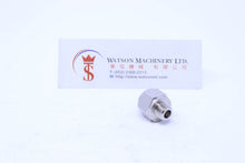 Load image into Gallery viewer, API A0031814 1/8" Male to 1/4" Female Standard Pneumatic Fitting (Nickel Plated Brass) (Made in Italy) - Watson Machinery Hydraulics Pneumatics
