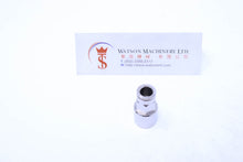 Load image into Gallery viewer, HB070814 8mm to 1/4" Straight Female Brass Push-In Fitting - Watson Machinery Limited