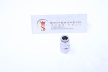 Load image into Gallery viewer, API R130814 1/4" Female to 8mm Push-in Fitting (Nickel Plated Brass) (Made in Italy) - Watson Machinery Hydraulics Pneumatics