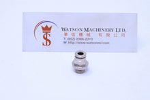 Load image into Gallery viewer, API R120418 1/8" to 4mm Push-in Fitting (Nickel Plated Brass) (Made in Italy) - Watson Machinery Hydraulics Pneumatics
