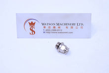 Load image into Gallery viewer, API R120418 1/8" to 4mm Push-in Fitting (Nickel Plated Brass) (Made in Italy) - Watson Machinery Hydraulics Pneumatics