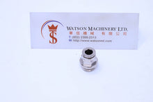 Load image into Gallery viewer, API R120614 1/4" to 6mm Push-in Fitting (Nickel Plated Brass) (Made in Italy) - Watson Machinery Hydraulics Pneumatics