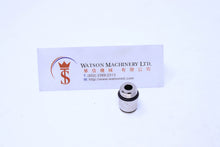 Load image into Gallery viewer, API R120814 1/4" to 8mm Push-in Fitting (Nickel Plated Brass) (Made in Italy) - Watson Machinery Hydraulics Pneumatics